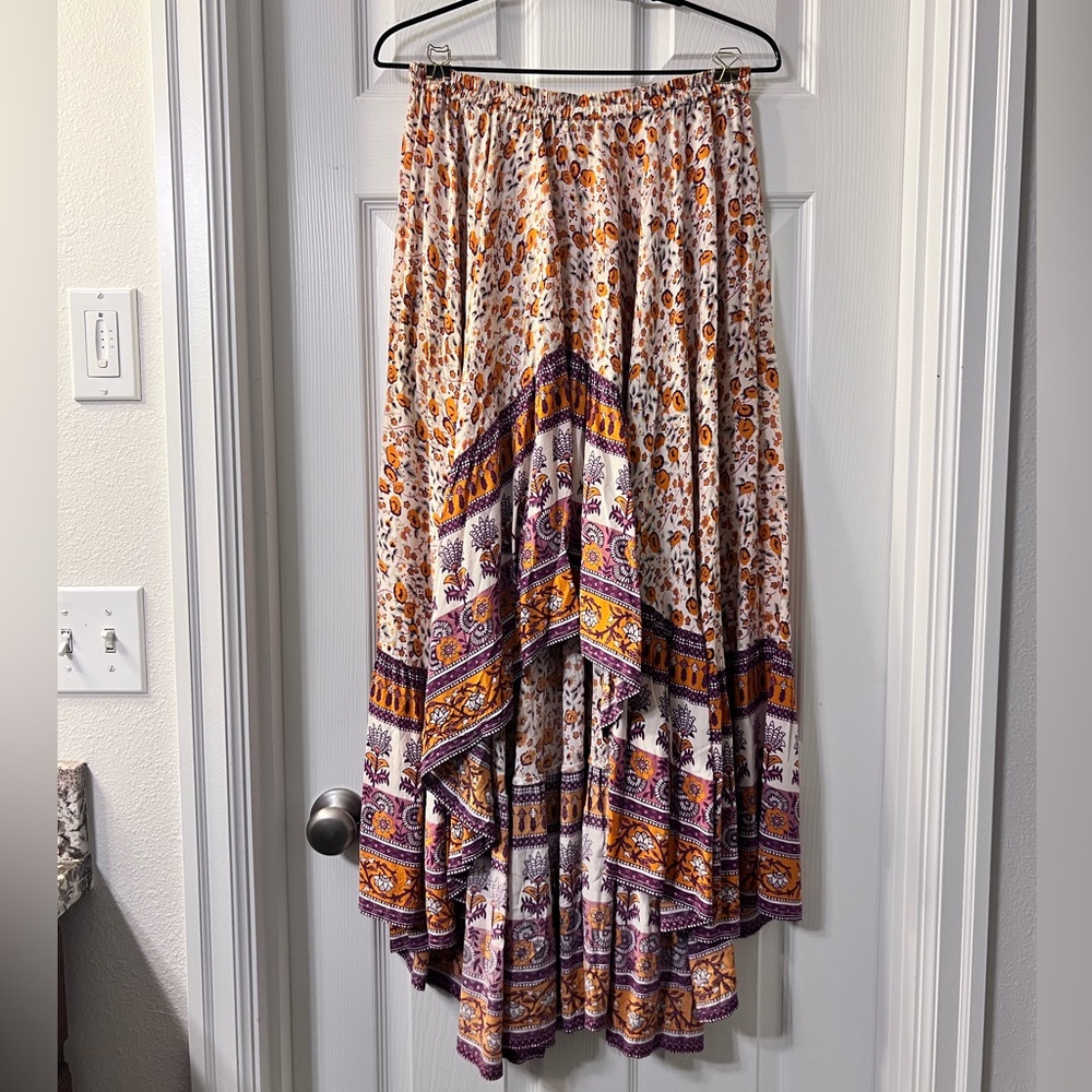 Spell Gypsy Love Castaway High-Low Maxi Skirt - Picture 4 of 5